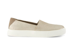 Kameron Champagne Metallic Suede