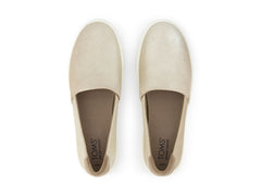 Kameron Champagne Metallic Suede