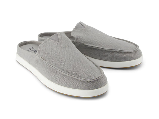 Alonso Mule Drizzle Grey Heritage Canvas