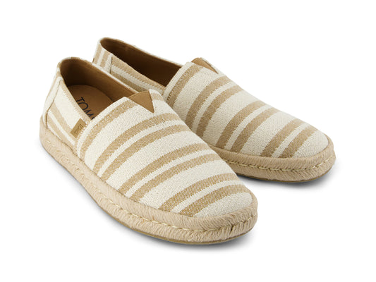 Alpargata Rope 2.0 Toffee Beach Stripe