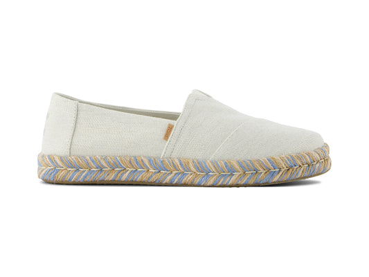 Alpargata Rope 2.0 White Onyx Textured Denim