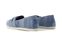 Alpargata Dark Sky Textured Denim Knot