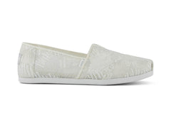 Alpargata Blanco Sequin Mesh