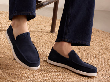 Alonso Loafer Navy Suede