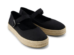 Carolina Mary Jane Black Heavy Canvas