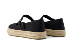 Carolina Mary Jane Black Heavy Canvas