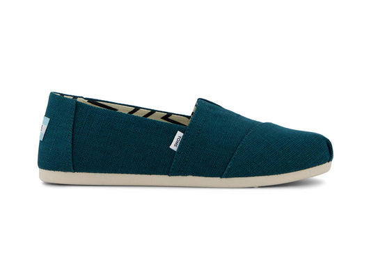 Alpargata Dark Teal Heritage Canvas