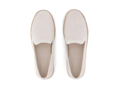 Carolina Soft Grey Suede Embroidery