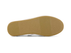 Carolina Lace Up Champagne Glimmer Slub Canvas