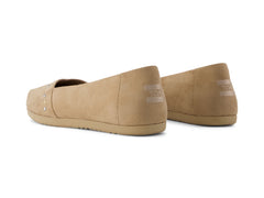 Alpargata Ballet Mid Taupe Microsuede Studs