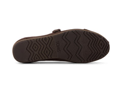 Alpargata Mary Jane Chocolate Brown Premium Velvet