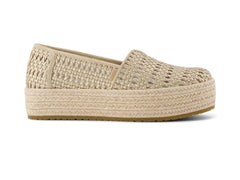 Valencia Champagne Metallic Basket Weave